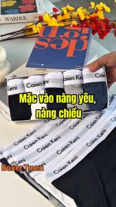 [Hộp 5 Chiếc] Quần Lót Nam thanh lạnh Cao Cấp Quần Sịp Nam XÊ CA Boxer Kháng Khuẩn - Boxer Tmen