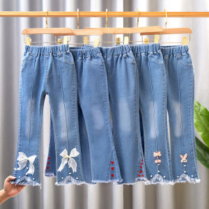 JIFANPAUL | Horned Style Light Jeans for Girls Summer
