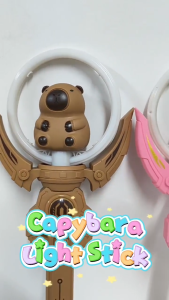 [Music & LED] Cavies Light Stick 360 Degree Rotation Light Kids Toys Children Gift Outdoor Toys *READY STOCK*