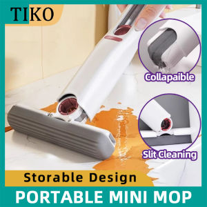Portable Mini Mop Household With Squeeze Sponge Mop Spray Spin Glass Window Bathroom Handheld Floor