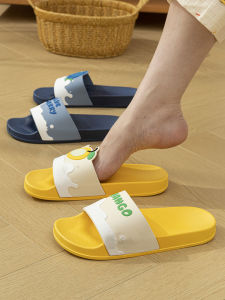 ธีมผลไม้ ผู้หญิง รองเท้าแตะ ฤดูร้อน บ้านในร่ม กันลื่น รองเท้าแตะส้นแบน Pvc แบบสวม กลิ่นสดชื่น