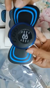 XY Alat Pijat Elektrik Tempel Terapi Leher EMS Electric Massager / Alat Pijat Terapi Getar Viral Leher Punggung Pinggang Elektrik Serbaguna Dengan 8 mode pijat dengan 19 intensitas kekuatan