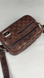 Tas Selempang Kulit PU Pria Wanita Polo Amstar Hand Bag Clutch Bag