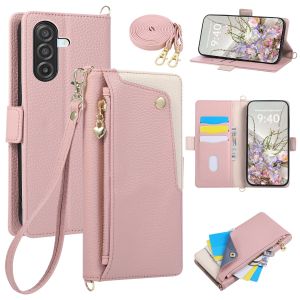 szhaiyu | Crossbody Wallet Phone Case for Samsung Galaxy A57 A37 A27 A17 A07 A56 A36 A26 A16 A06 A55 A35 A15 A25 A05 A54 A34 Leather Cover