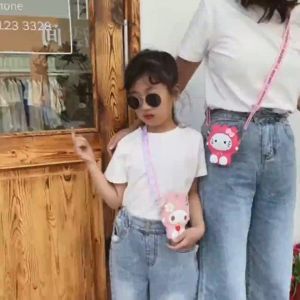 Gratis Ongkir - Tas Selempang Anak / Tas Mini Karakter / Sling Bag / Tas Anak Jelly Rubber Karakter