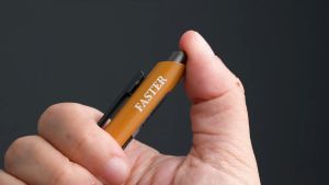 FASTER ปากกาลูกลื่นเจล 0.7 mm. เปลี่ยนไส้ได้ รุ่น: CX517-FAN