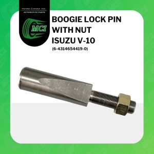 BOOGIE LOCK PIN with NUT for Isuzu V-10 6-4314654419-0 truck body fitting trunion shaft lock