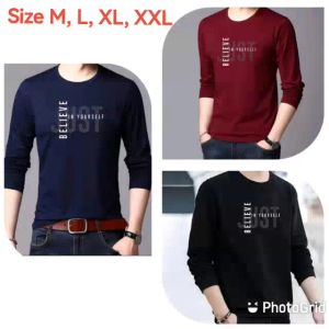 Promo Sweater Keren Kaos Pria Distro Just Believe Sweatshirt Kasual Crewneck Trendy Sweter Elegan