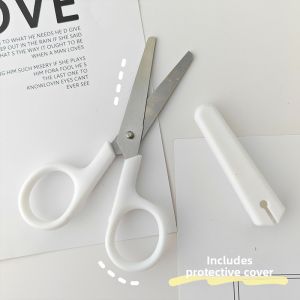 MUJI Style White Office Scissors