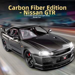 Nissan GTR JDM Sports Car Metal Model Toy