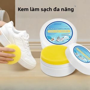 Dụng Cụ Làm Sạch Giày Màu Trắng Dán Đa Năng Làm Trắng Vết Bẩn Cho Túi Đựng Giày Giả Da Nội Thất Ô Tô - Chất Liệu Nhựa