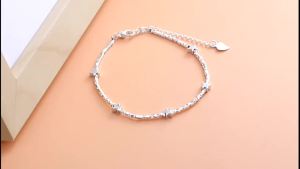 925 Sterling Silver Star Bead Bracelet For Women Fragmented Silver Sweet Romantic Versatile Trend Jewelry Gifts Dropshipping