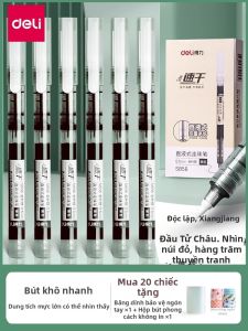 deli | Bút Nhanh Khô Cho Học Sinh Dùng Thi