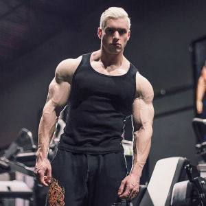 Super Elastic Cotton Sports Tank Top for Men Moisture Wicking Sleeveless Body Shaper Fitness Equipment