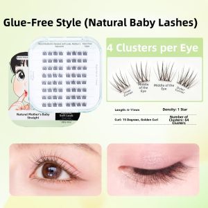 RULIS | Natural Soft Adhesive Lower False Eyelashes