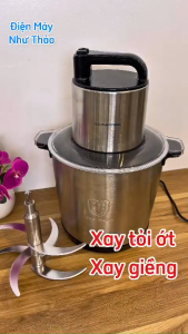 Máy xay thịt rau củ Gourmetmamxx 12L 1600W - động cơ khỏe 9830 - thích hợp kinh doanh nhỏ