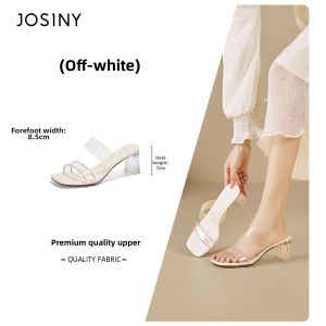 Josiny | Crystallized High Heels 2026 French Style Summer Sandals