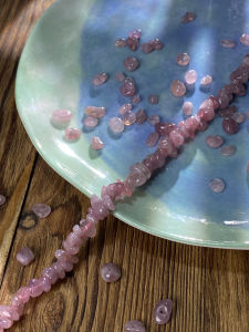 คริสตัลเกรด a ธรรมชาติ รูปทรงผงม้า ขนาด 58 มม เจาะรู สีหิน รู งานแฮนด์เมด สำหรับ DIY ทำสร้อยข้อมือ สร้อยคอ อุปกรณ์ตกแต่งเครื่องประดับ S328