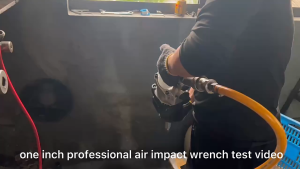YN PRESCOTT Heavy-duty Pneumatic Impact Wrench 1 inch Drive. Original Air Impact Wrench with CR-V Socket Kit