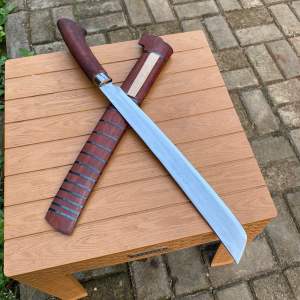 Golok serbaguna super asli baja bilah 40 cm khas banten