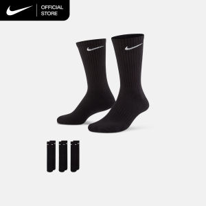 Nike Everyday Cushioned Training Crew Socks (3 Pairs) - Black [SX7664-010]