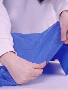 Disposable Boxer 50pcs/pack Non-woven Blue Color Spa Travel Reflexology Foot Bath ( Free Size)