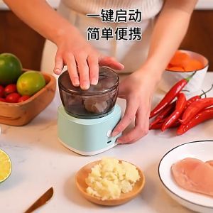 Kitchen Meat Grinders Portable Food Fruit Mixer Garlic Blenders Onion Processor One Click Automatic Vegetable Crusher