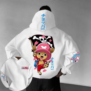 Bandai | New ONE PIECE Mens Hoodie Sweater Tony Tony Chopper Japan Anime Summer Autumn New Boys Childrens Long Sleeve Parent-Child Wear