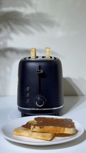 Midea 2- Slice Bread Toaster Breakfast Series Matte Black