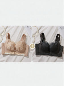 Gather Prevent Spreading Gather Sides Support Lift Bra