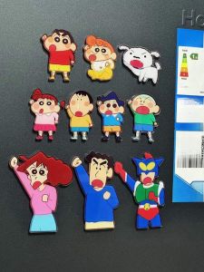 ติดประตูเย็นการ์ตูนเรดมี่กับครอบครัวดูดซับแม่เหล็ก ตกแต่ง DIY ของเล่นการ์ตูน ป้ายติดตู้เย็น เรดมี่ วัสดุพลาสติก