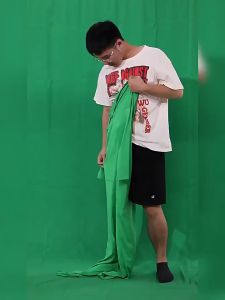 Baju Green Screen Chroma Key Kostum Full Badan Green Screen Clothes Profesional