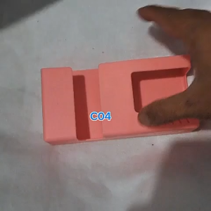 C04 ORI 100% Holder handphone TEMBOK WALL DINDING TEMPAT pengisian daya lubang charger mencharge HP