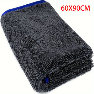 SEAMETAL High-end Car Wash Microfiber Twisted Towel Super Absorbent Fast Drying Towels Detailing Cloth for Car Cleaning Tools
