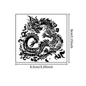 Dragon Totem New Semi-Permanent Tattoo Stickers Last 10–12 Days