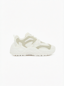 Armani Exchange | Thick-soled Mesh Splice Dad Shoes