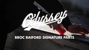 ปลอกมือจักรยาน BMX Odyssey Broc (Broc Raiford Signature) Grips Army Green 160mm