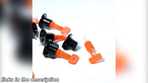 ALAT BANTU PION PASANG PEMASANG PERATA PENGATUR JARAK NAT GAP TINGGI RENDAH LANTAI KERAMIK KRAMIK MARMER GRANIT REUSABLE TILE LEVELING SPACER MODEL TIPE PUTAR 1MM 1.5MM 1 MM 1.5 MM LENGKAP SET 50 PCS