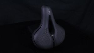 West Biking | WEST BIKING Thicken Bike Saddle Comfortable Cycling Reflective Strap Warning Bike Seat Soft Shock Absorption MTB Bicycle Saddle
