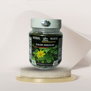 HERBAL MURNI - DAUN INSULIN Isi 50 & 100 Kapsul Alami 100% Asli tunggal yakon Original 150 kapsul