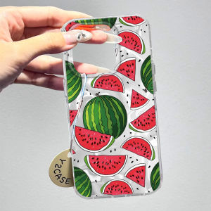 Cute Cherry Bow Water Ripple Phone Case for Honor 400 Pro 200 90 Lite X9c X9a X9b X8b X8a X6b X7b Watermelon Summer Fruit Cover