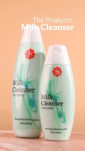 VIVA MILK CLEANSER CUCUMBER 100ml: Pembersih Wajah Alami