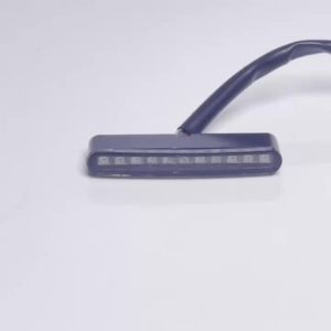 Motorcycle LED Tail Light 12V Rear Brake Lamp Stop Brake Light Lamp for Scooter ATV Cafe Racer Bobber Motorbike Dirt Bike
