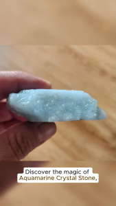 Aquamarine Raw Natural Crystal Stone | Attract Abundance |  Empowerment | Throat Chakra