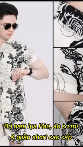 Bộ nam lụa hàn Macclothing