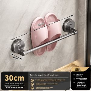 MOSHANG | Suction Cup Shoe Rack No Drilling Bathroom Storage Shoe Organizer Water Draining Rack