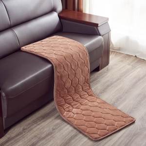 Red Wooden Office Leather Sofa Cushion Anti-Slip Four Seasons Universal Solid Wood Combination Sofa Seat Pad Window Seat Pad Living Room