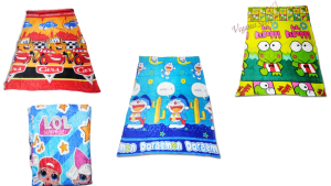 Selimut Murah & Nyaman: Karakter Kartun Laki-laki & Perempuan Size 150x200cm
