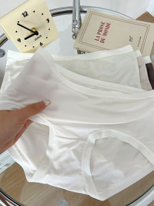 กางเกงชั้นในทรงสามเหลี่ยมเอวกลางแบบนุ่มสุดๆ ผ้าโมดอล Pure Classic สำหรับผู้หญิง ไม่มีรอยตะเข็บ ทรงปกติ 3 ชิ้น