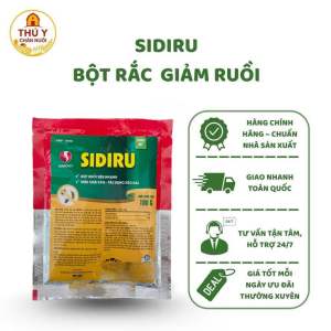 Sidiru – Bột Diệt Ruồi Siêu Nhanh Không Mùi Hiệu Quả Lâu Dài 100g